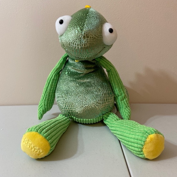 Scentsy Buddy Carl the Chameleon Lizard Plush 15" 2016 No Scent Pak Included - Picture 1 of 7